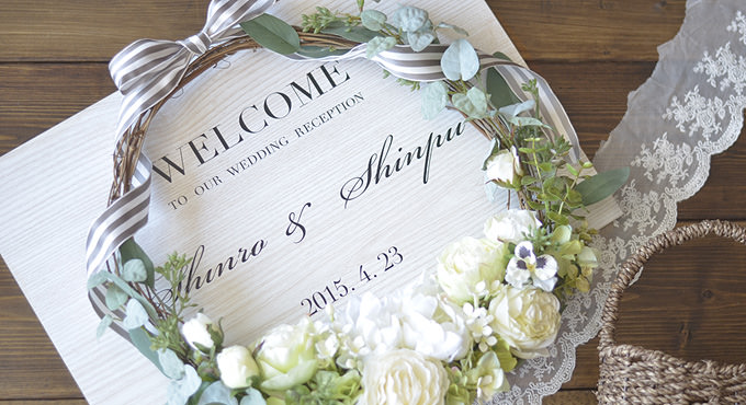 ウェルカムボードのカスタマイズ