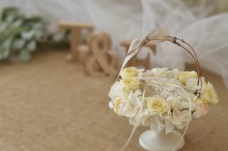 ラスティック風のリングピロー ラスティ