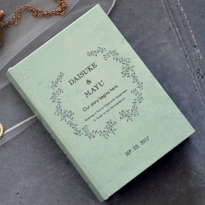 結婚証明書&リングピロー リーヴル・グリーン