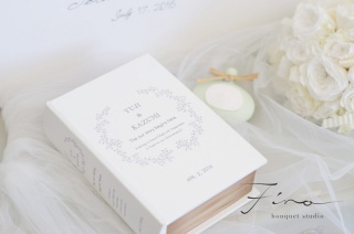 結婚証明書&リングピロー リーヴル・ホワイト