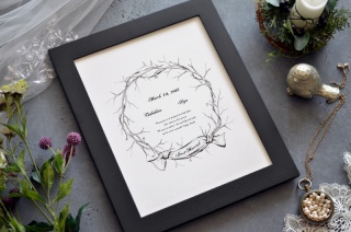 ウェディングツリー リアン/額縁セット(S〜L)