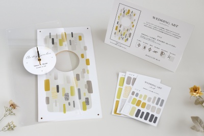 ウェディングアート ウェディングアート・クロック(メモリアル時計)/イエロー